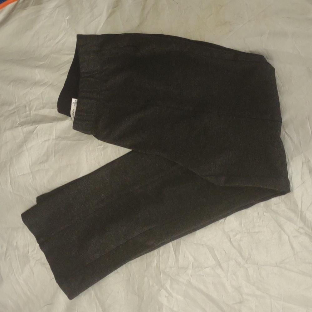 Common Sense straight leg stretch ankle pants Size M Charcoal. Made in‎ the USA